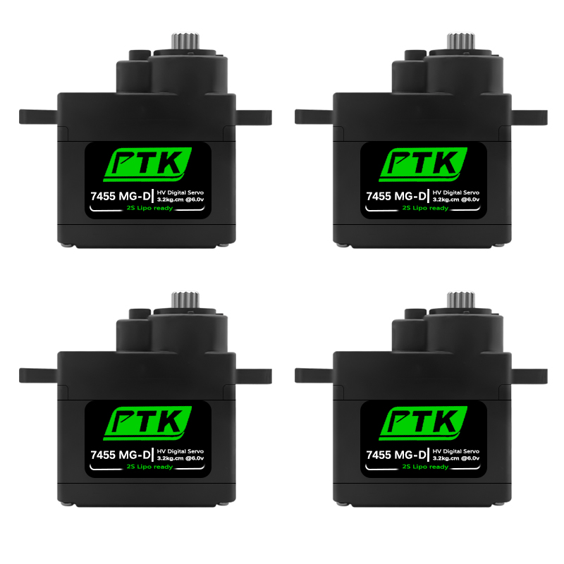 Rc Hobby Model - Servo numérique PTK 7455MG-D 12g à