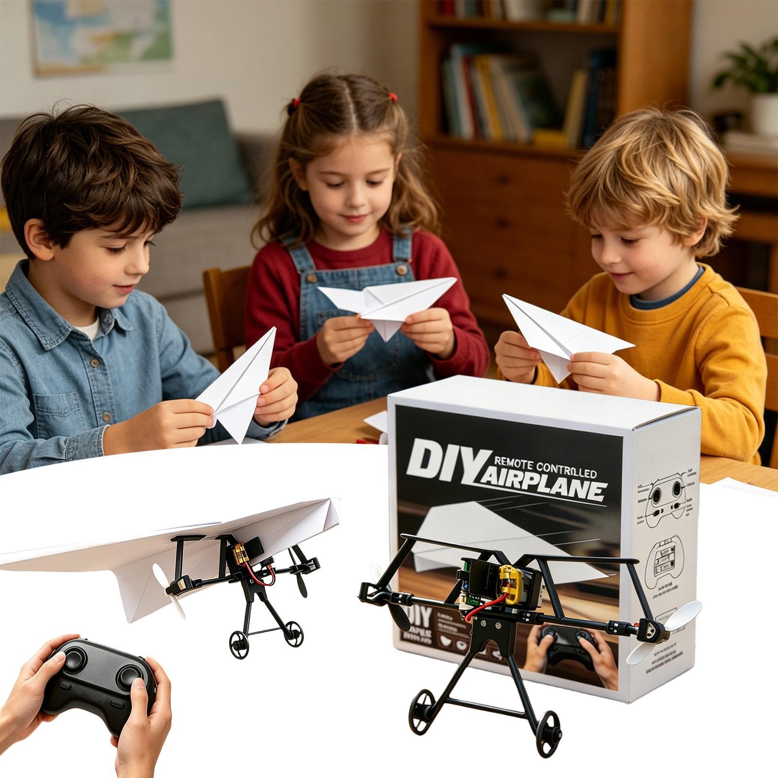 Rc Hobby Toys - Kit d'avion en papier RC à