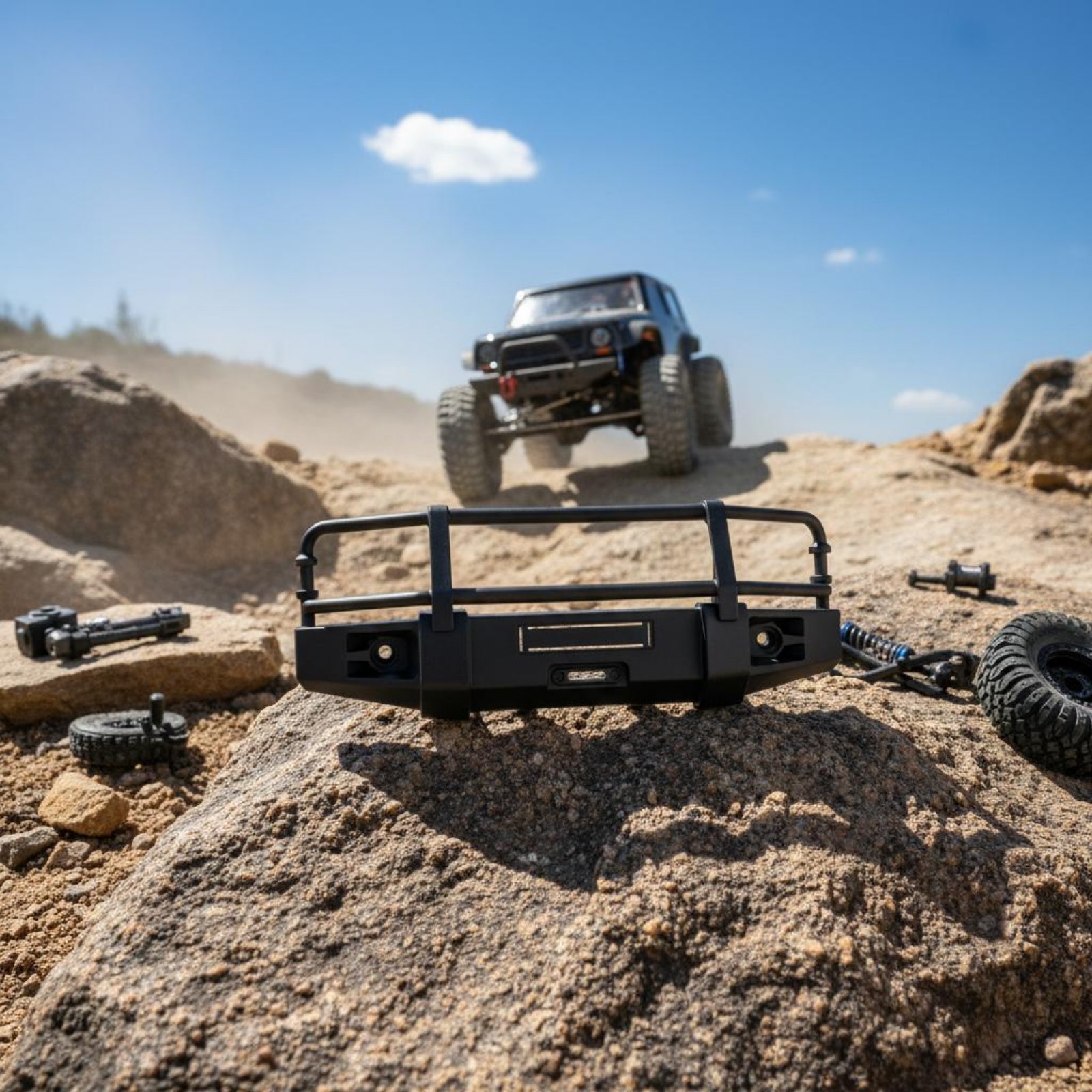 Rc Hobby Model - Pare-chocs avant pour RC Crawler, pièce