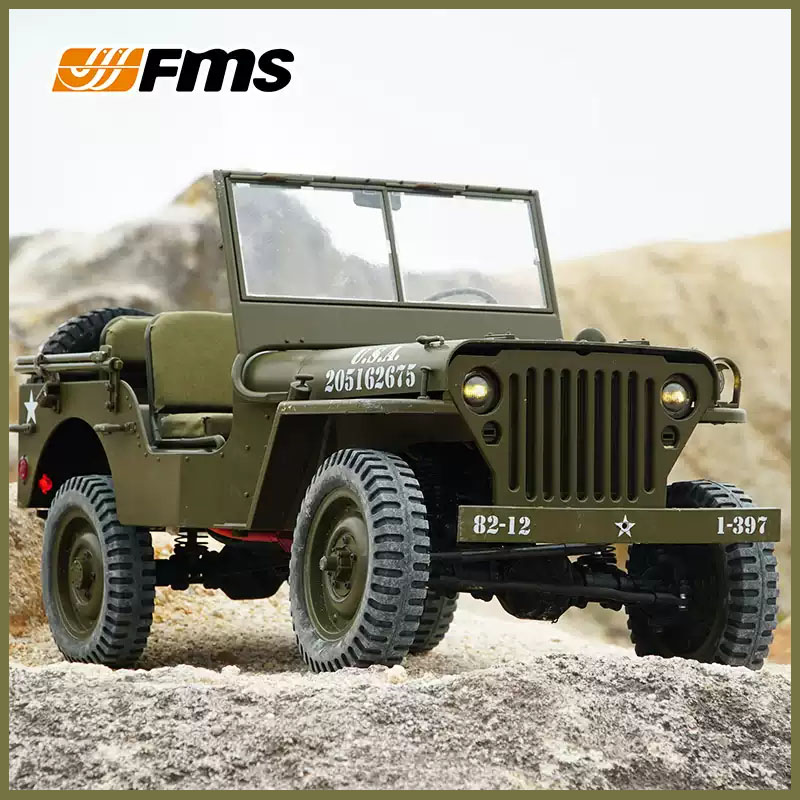 Rc Hobby Dump Truck - Accessoires pour FMS 1/6 Climber 1941