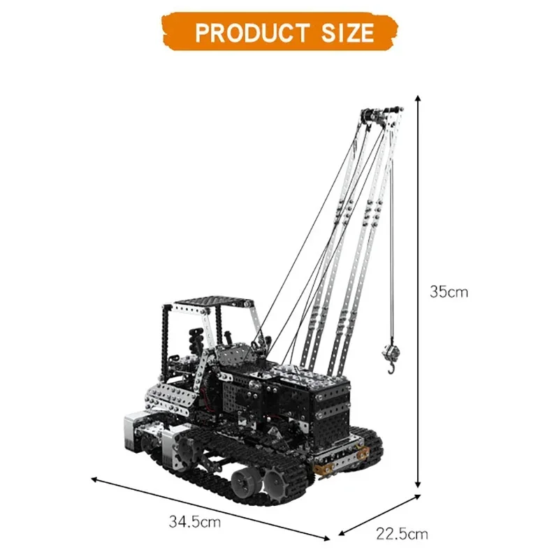 Grue RC en métal à monter soi- - Rc Hobby Toys avis et prix