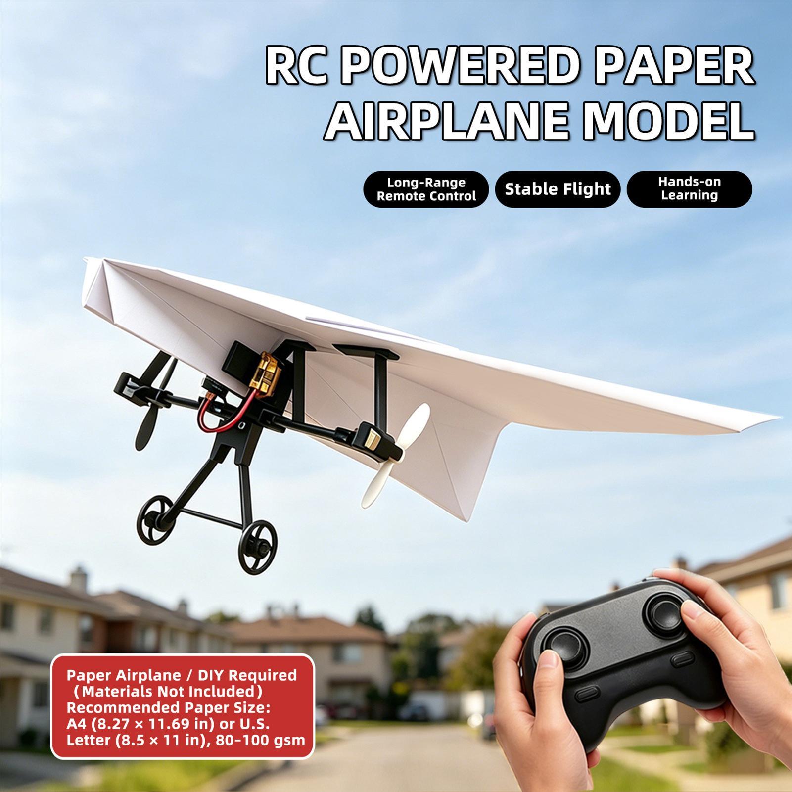 Kit d'avion en papier RC à con - Rc Hobby Toys avis et prix