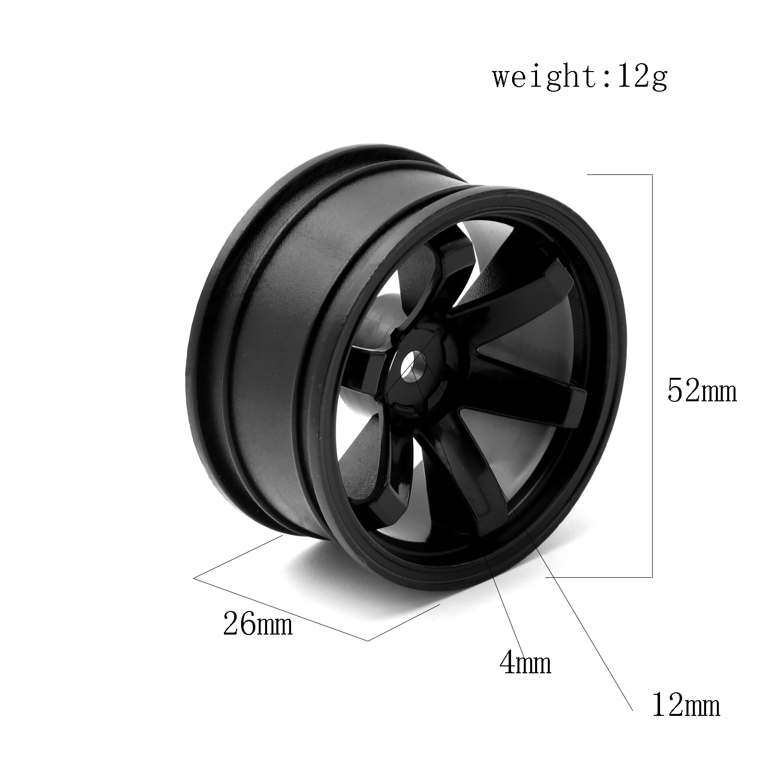 4 pièces moyeu de roue en plas - Rc Hobby Toys avis et prix